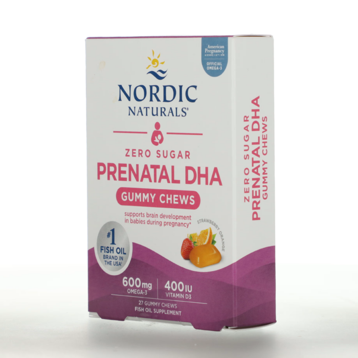 768990017551 - Nordic Naturals Zero Sugar Prenatal DHA, 27 gummies. - gallery image 9