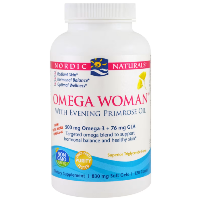 768990017803 - Nordic Naturals, Omega Woman 500 mg - Lemon, 120 sgls. - gallery image 3