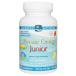 768990017988 - Nordic Naturals, Ultimate Omega® Junior, Ages 6+, Strawberry, 90 Mini Soft Gels (340 mg per Soft Gel)