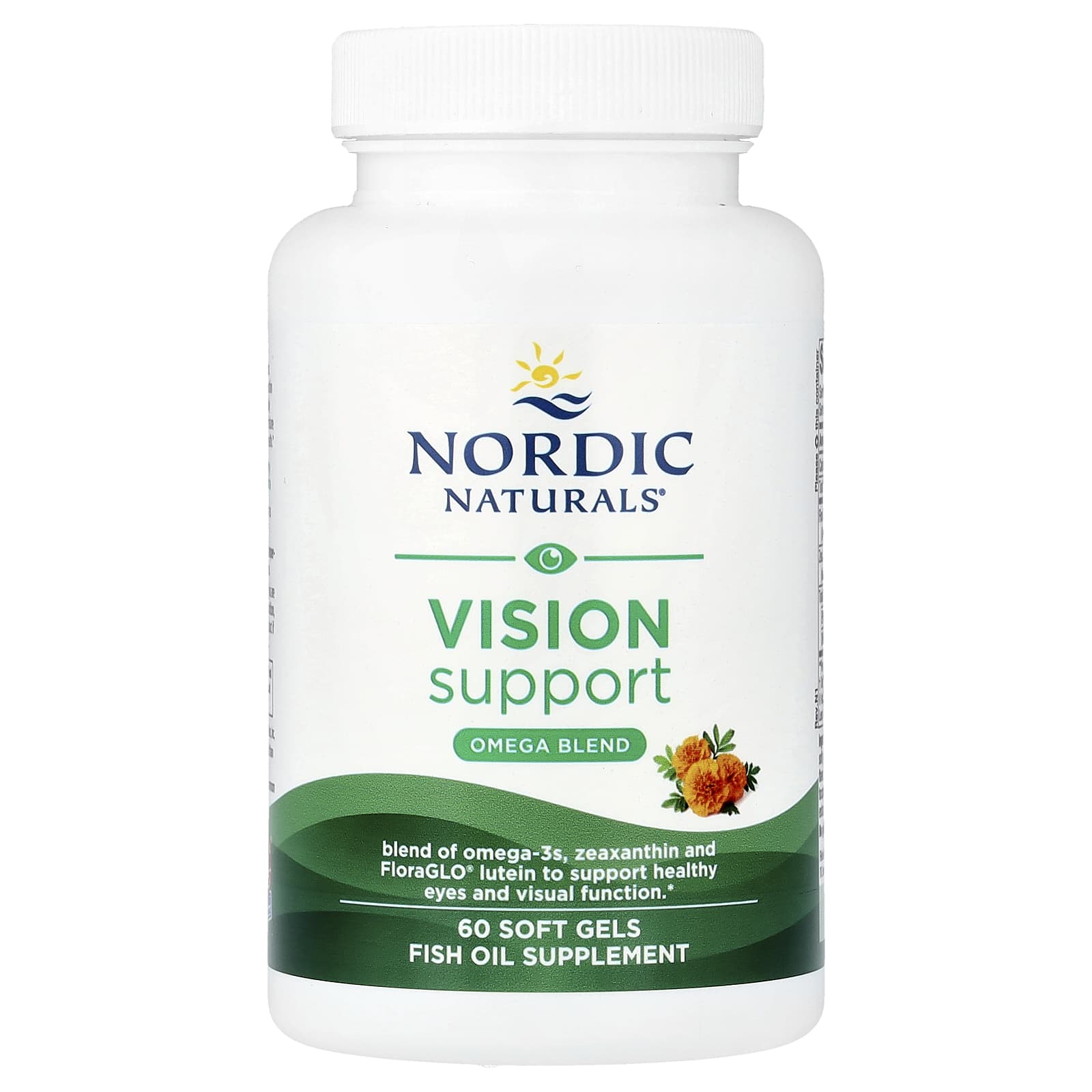 768990018404 - Nordic Naturals Omega Vision 60 Sgls - Threeleaf Wellness Club 768990018404 - Nordic Naturals Omega Vision, 60 sgls