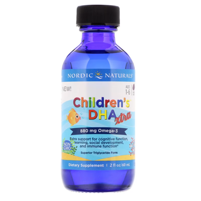 768990027253 - Nordic Natural Children’s DHA™ Xtra liquid, 60 ml. - gallery image 5