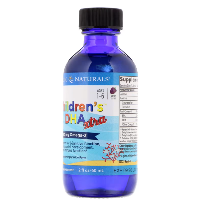 768990027253 - Nordic Natural Children’s DHA™ Xtra liquid, 60 ml. - gallery image 10
