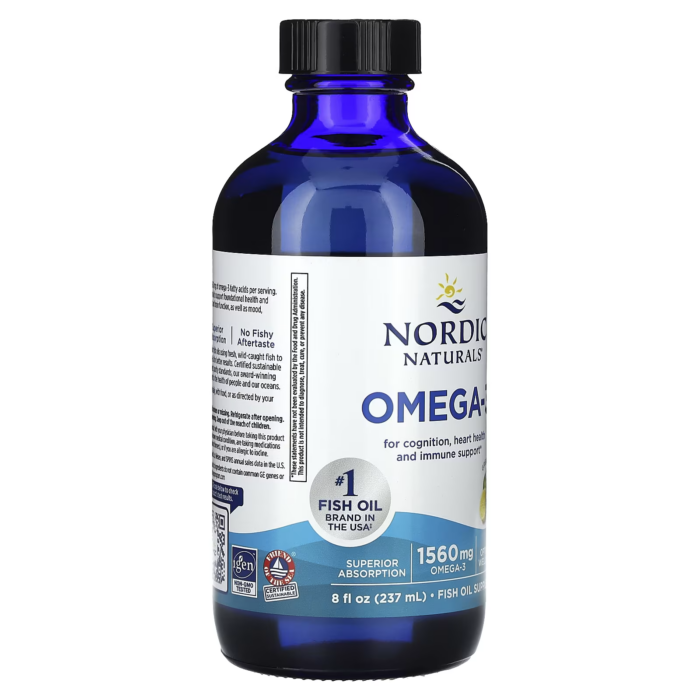 768990027635 - Nordic Naturals Omega-3 Liquid - Lemon, 237 ml. - gallery image 7