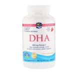 768990037436 - Nordic Naturals, DHA 500 mg - Strawberry, 180 sgls. - gallery image 3