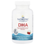 768990037436 - Nordic Naturals, DHA 500 mg - Strawberry, 180 sgls. - gallery image 7