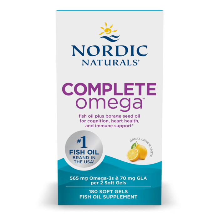 768990037702 - Nordic Naturals, Complete Omega 1000 mg - Lemon, 180 sgls. - gallery image 6