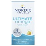 768990037900 - Nordic Naturals Ultimate Omega 1000 mg - Lemon, 180 sgls - gallery image 9