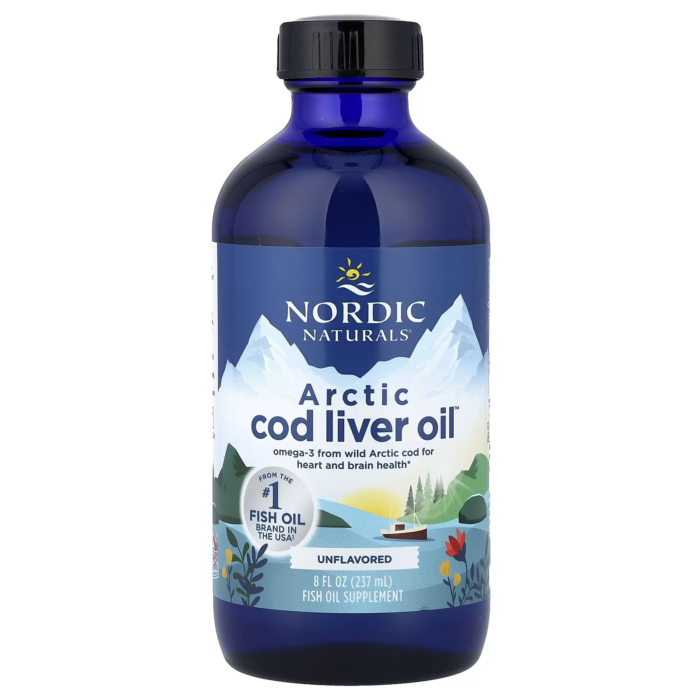 768990537851 - Nordic Naturals Arctic Cod Liver Oil - Plain, 237 ml. - gallery image 7
