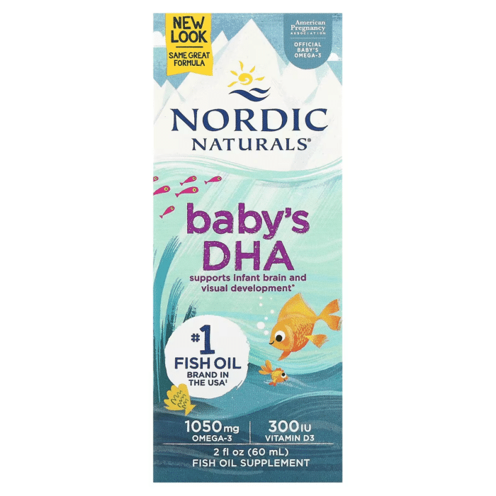 768990537875 - Nordic Naturals Baby's DHA, 60 ml. - gallery image 3