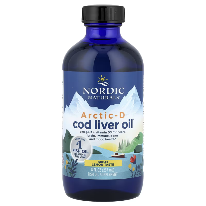 768990587832 - Nordic Naturals Arctic-D Cod Liver Oil - Lemon, 237 ml. - gallery image 10