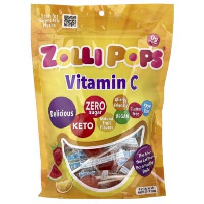 850022733420 - Zollipops Vitamin C Pops, 226g
