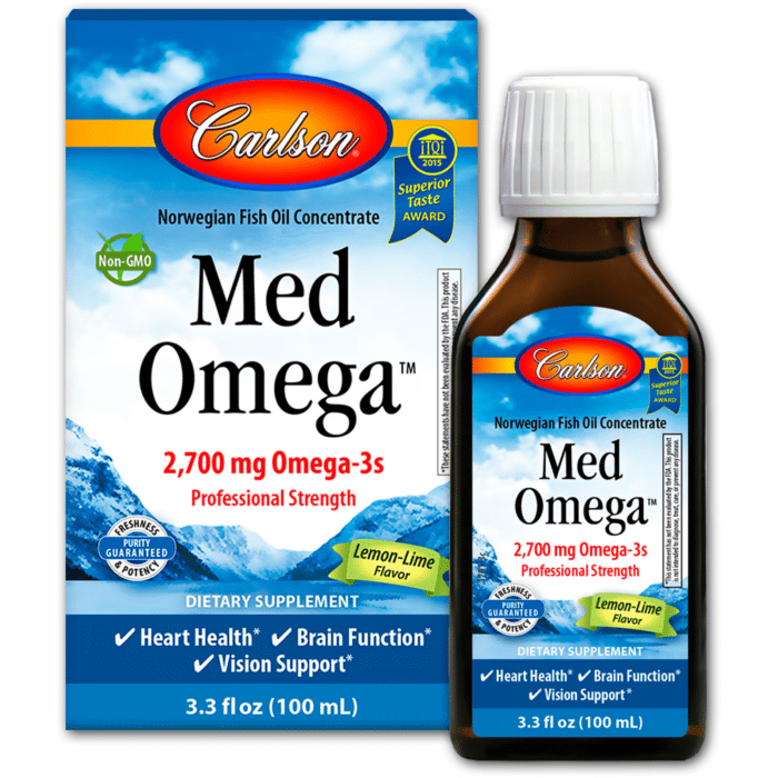 88395017018 - Carlson Med Omega - Lemon-Lime, 100 ml. - gallery image 3