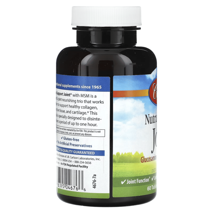88395046766 - Carlson Nutra Support Joint, 60 tabs. - gallery image 3