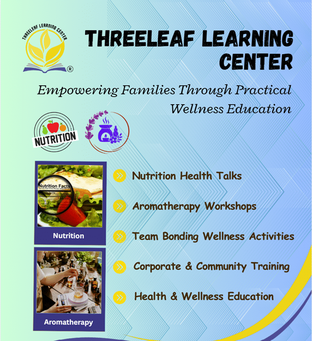 ThreeLeaf Learning Center empowering families through practical wellness education