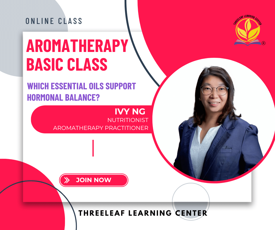 Which Essential Oils Support Hormonal Balance? - Single Lesson - Threeleaf Wellness Club Which Essential Oils Support Hormonal Balance? - Single Lesson