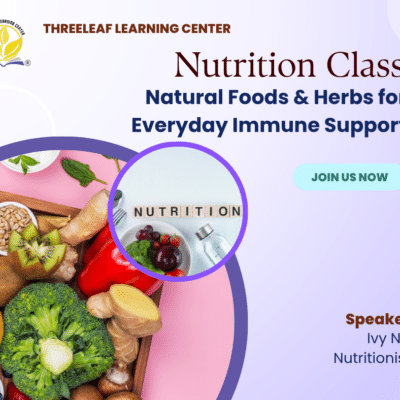 Natural Foods & Herbs for Everyday Immune Support - Single Lesson