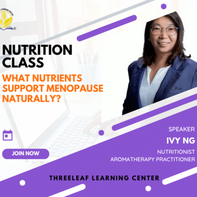 What Nutrients Support Menopause Naturally - Single Lesson