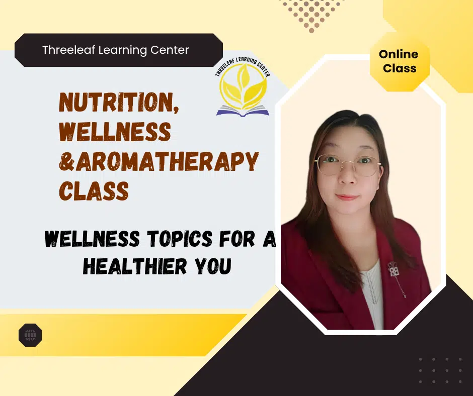Ivy Ng teaching practical nutrition and aromatherapy at ThreeLeaf Learning Center