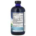 Nordic Naturals Arctic Cod Liver Oil – Orange, 473 ml. – product label and package view 2