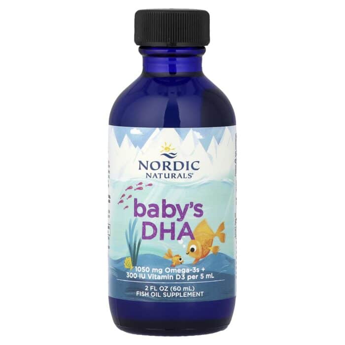 Nordic Naturals Baby’s DHA, 60 ml. – product label and package view 3