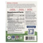 Nordic Naturals Nordic Omega-3 Fishies – Tutti Frutti, 36 gums. – product label and package view 2