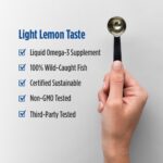 Nordic Naturals Omega-3 Liquid – Lemon, 237 ml. – product label and package view 4