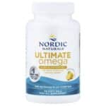 Nordic Naturals Ultimate Omega 1000 mg Fish Gelatin – Lemon, 60 sgls – product label and package view 3