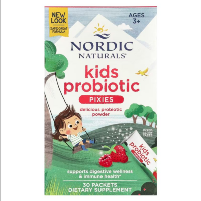 768990016783 - Nordic Natural Kids Probiotic Quick Melt Powder, 30 packs.