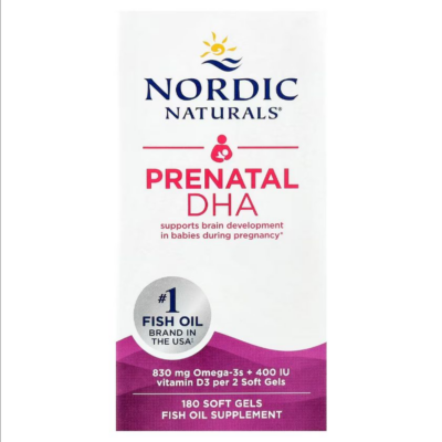 768990017483 - Nordic Naturals, Prenatal DHA, 180 sgls.