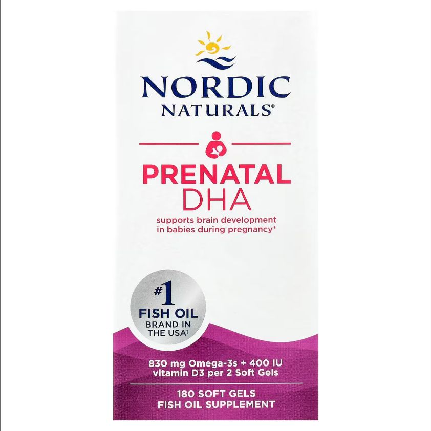 768990017483 - Nordic Naturals, Prenatal DHA, 180 sgls.