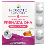 768990017551 - Nordic Naturals Zero Sugar Prenatal DHA, 27 gummies.