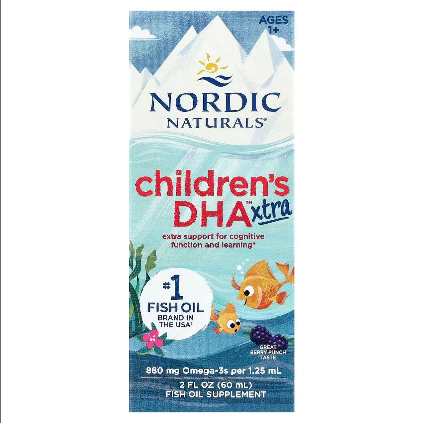 768990027253 - Nordic Natural Children’s DHA™ Xtra liquid, 60 ml.
