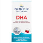 768990037436 - Nordic Naturals, DHA 500 mg - Strawberry, 180 sgls.