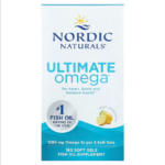 768990037900 - Nordic Naturals Ultimate Omega 1000 mg - Lemon, 180 sgls
