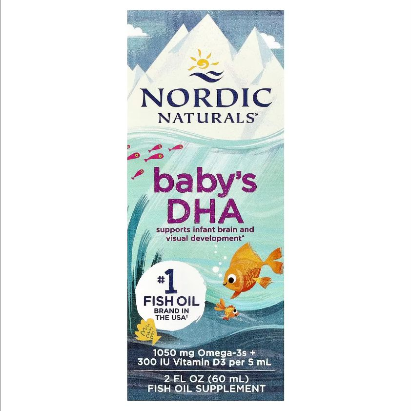 768990537875 - Nordic Naturals Baby's DHA, 60 ml.