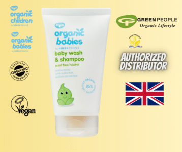 Green People Organic Babies Scent Free Baby Wash & Shampoo, 150 ml.