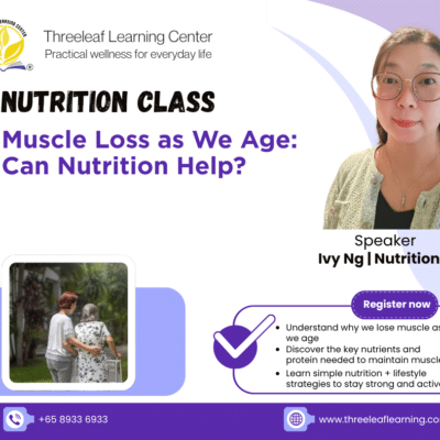 Muscle Loss as We Age Can Nutrition He