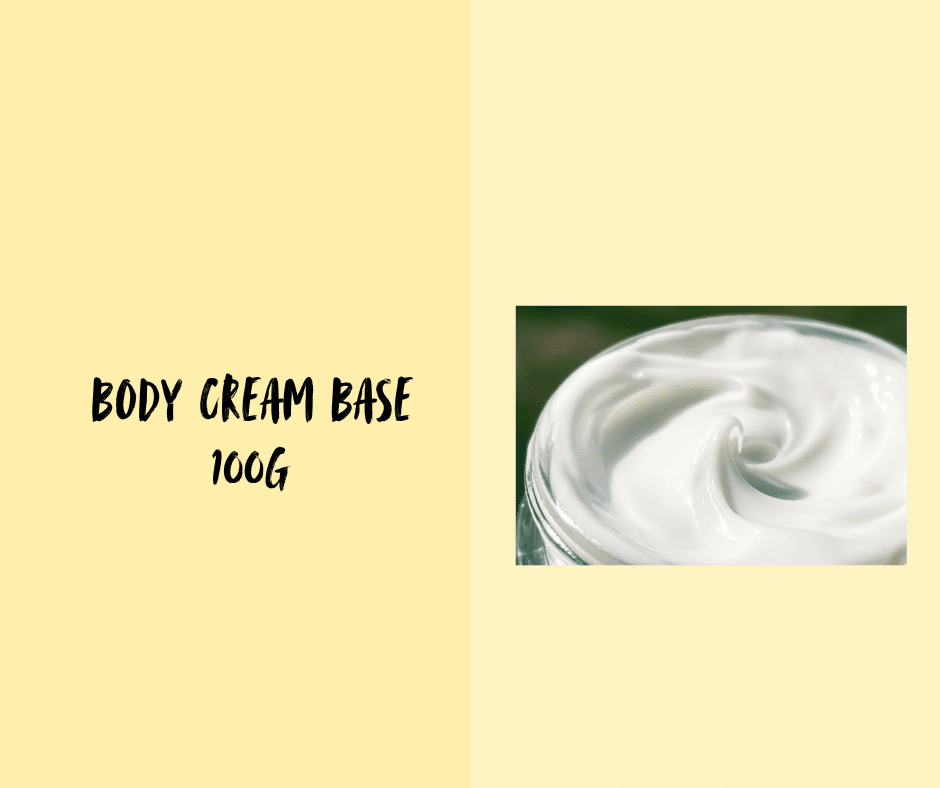 Threeleaf - Body Cream Base 100g - Threeleaf Wellness Club