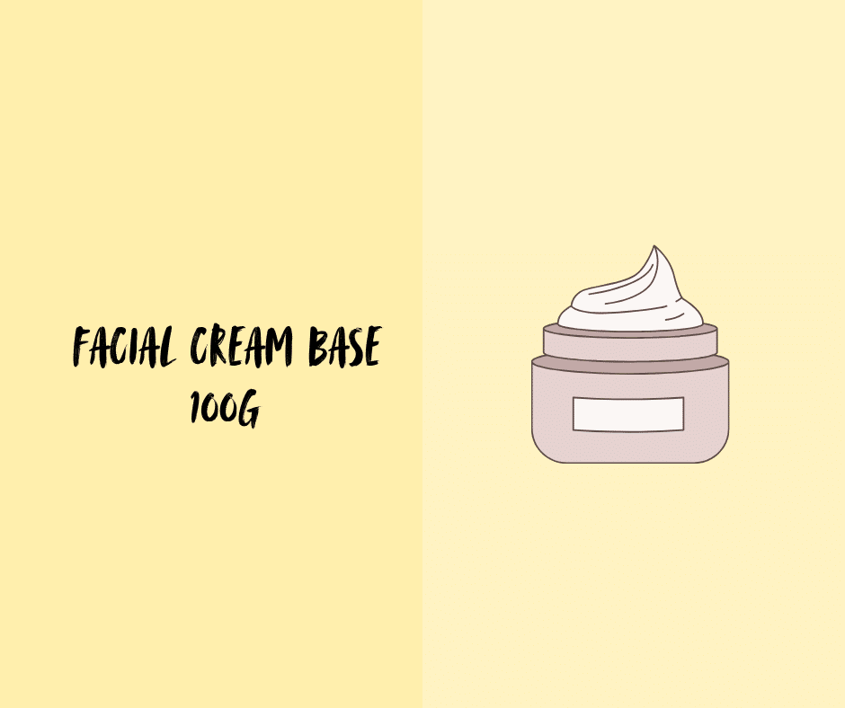 Threeleaf - Facial Cream Base 100g - Threeleaf Wellness Club