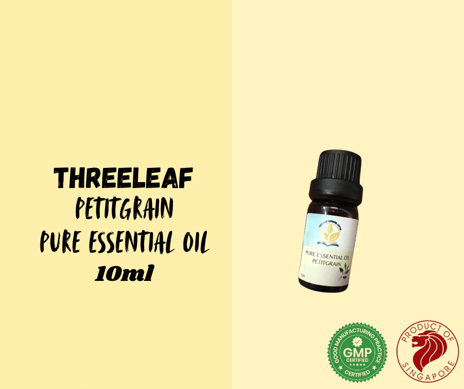 Threeleaf - Petitgrain Pure Essential Oil 10ml - Threeleaf Wellness Club