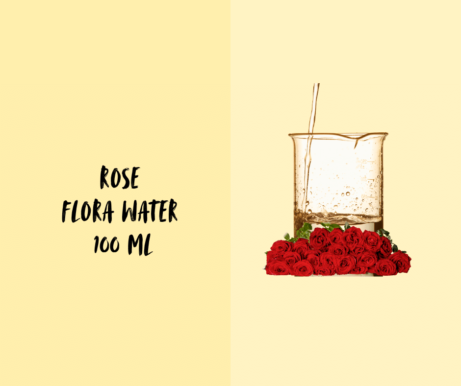 Threeleaf - Rose Floral Water 100ml - Threeleaf Wellness Club