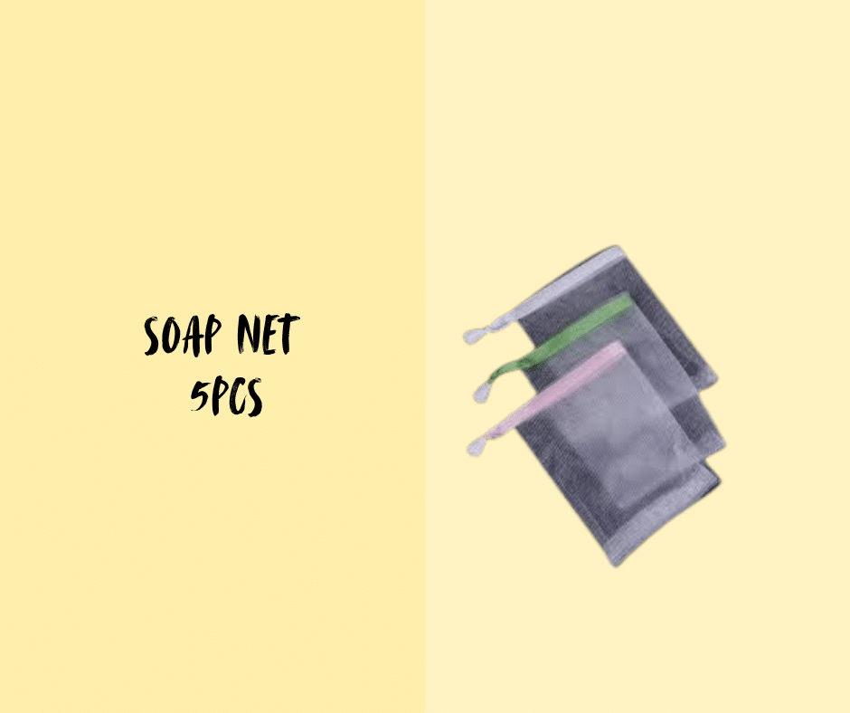 Threeleaf - Soap Net 5pcs - Threeleaf Wellness Club