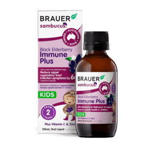 Brauer Sambucus Immune Plus Kids, 100ml