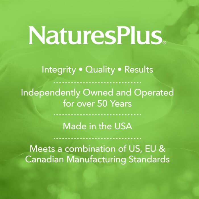 NaturesPlus Vitamin D3 1000 IU & K2 MK-7 100 mcg, 90 Vegetarian Capsules - product photo 4