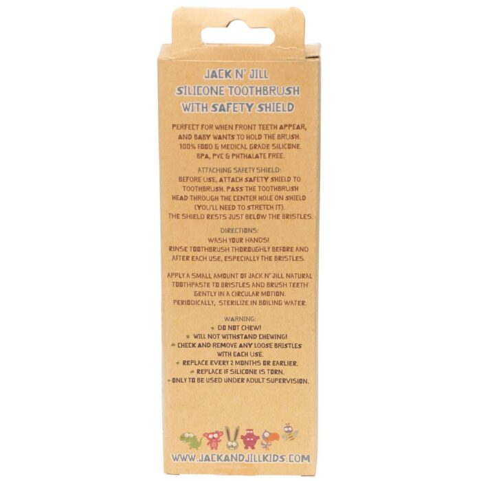 Jack N Jill Silicone Toothbrush Stage 2 - product photo 2