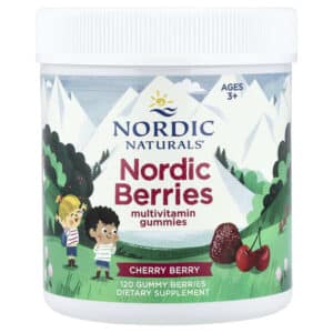 Nordic Naturals Nordic Berries Multivitamin gums - Cherry Berry, 120 berries.