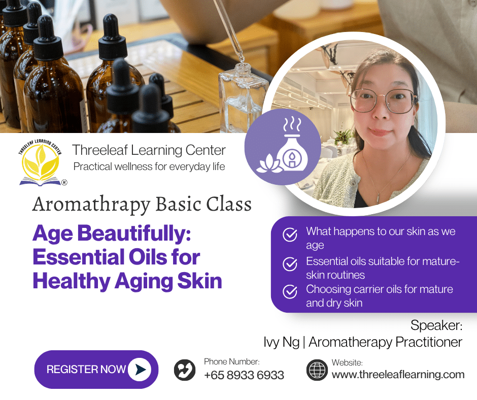 Age Beautifully: Essential Oils for Healthy Aging Skin - Threeleaf Wellness Club Age Beautifully: Essential Oils for Healthy Aging Skin