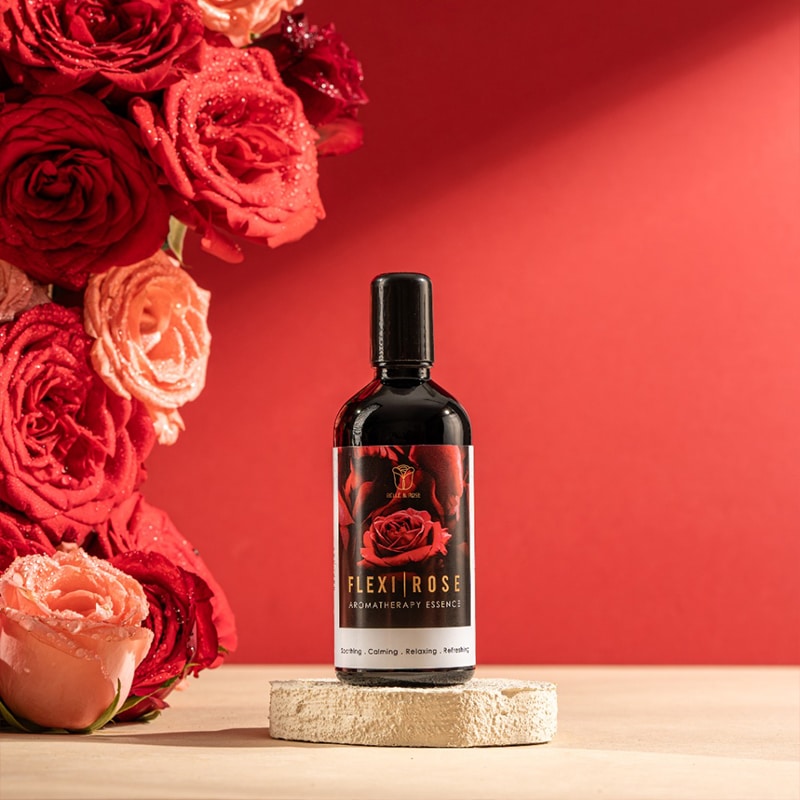 Belle & Rose Flexi Rose, 100ml. - Official Product Photo 1 - Threeleaf Wellness Club Belle & Rose Flexi Rose, 100ml. - official product photo 1