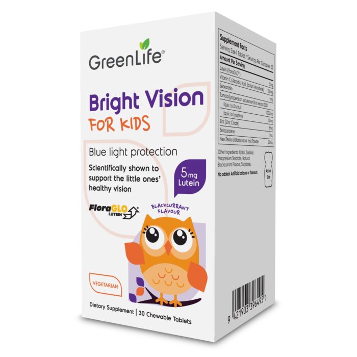 GreenLife Bright Vision For Kids, 30 Chewable Tablets - product view 3