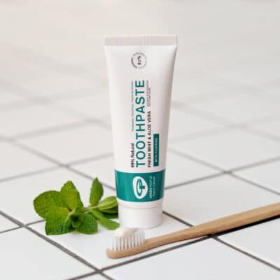 Green People Fresh Mint and Aloe Vera Fluoride Toothpaste 75 ml - product photo 2